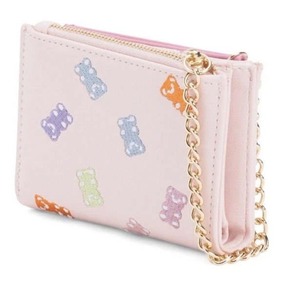 Betsey Johnson Blush & Multi Gummy Bear Wallet with Card Case-NWT - Picture 3 of 5